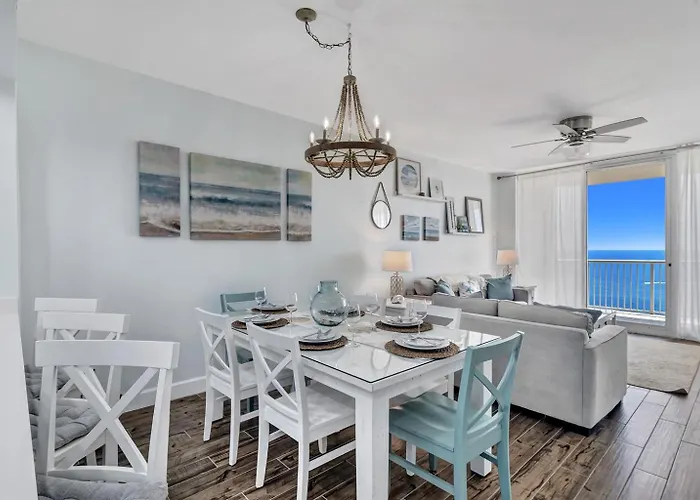 Apartment Bristol 1107-beachfront Updated On-site Restaurants Sleeps 9 Gulf Shores