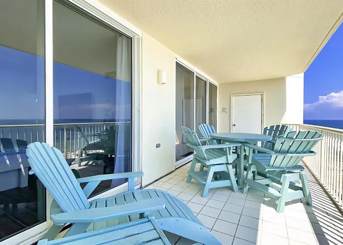 Bristol 1107-beachfront Updated On-site Restaurants Sleeps 9 * Gulf Shores